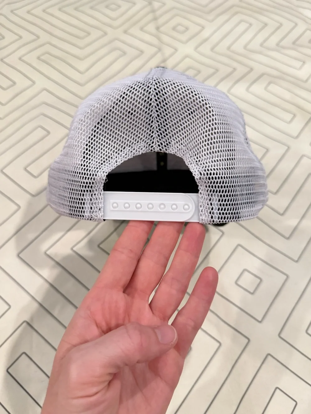 Baseballism Black Patch Front Trucker Hat